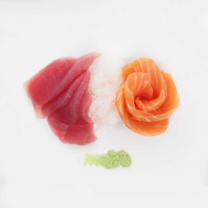 Sashimi Lachs