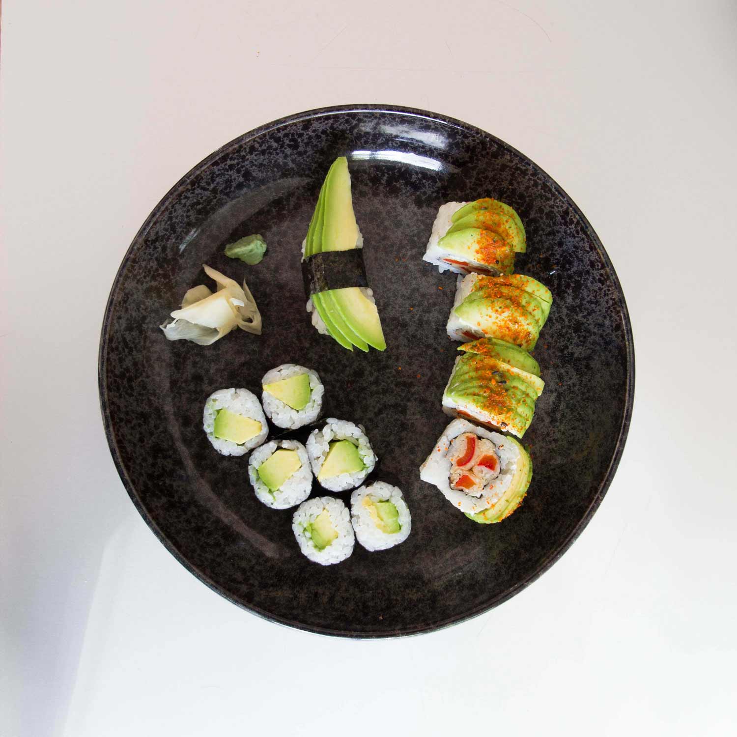 Avocado Mix — Mittagsmenü bei Sushi Ninja