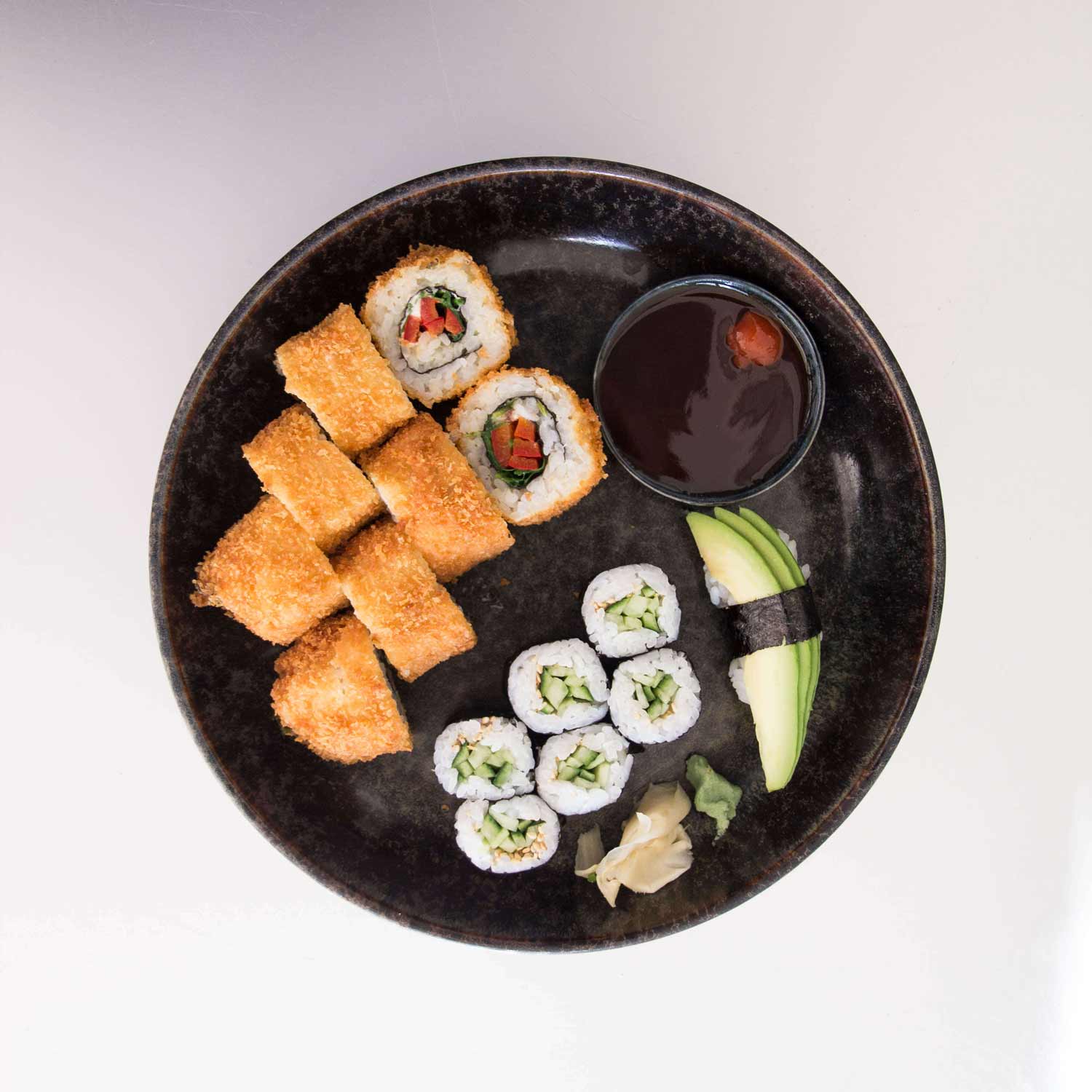 Crispy Mix — lunch menu at Sushi Ninja