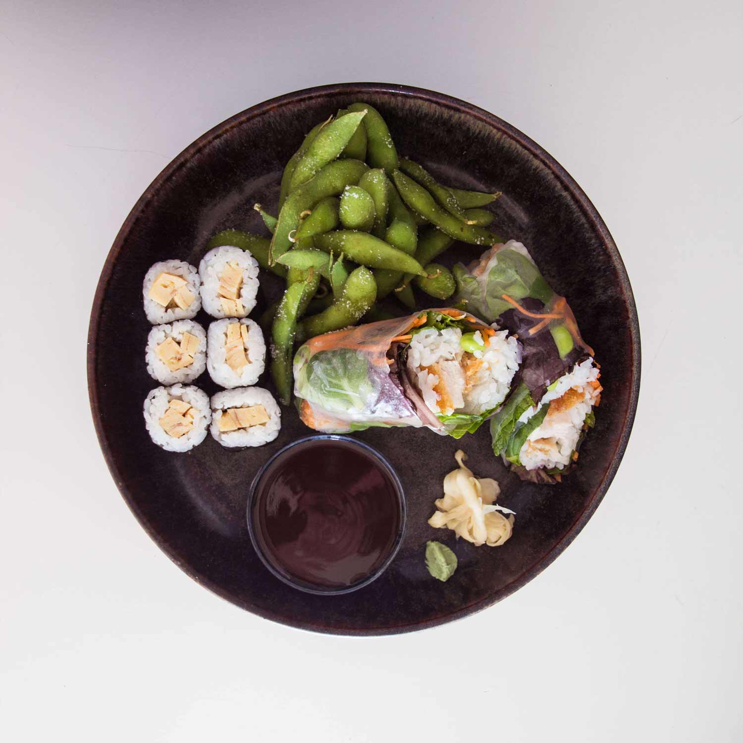 Katsu Springroll Mix — Mittagsmenü bei Sushi Ninja