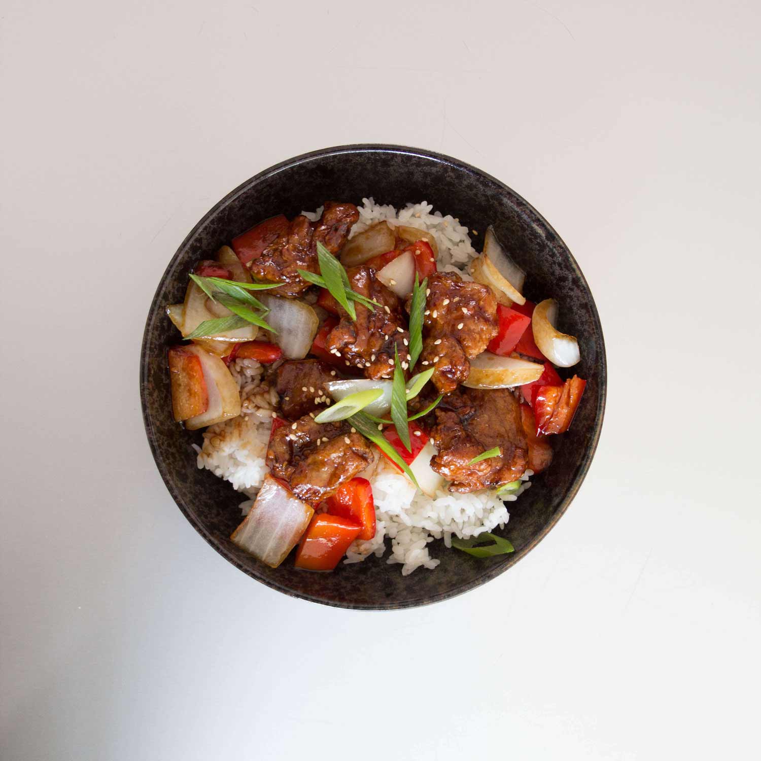 Glaced Karaage — lunch menu at Sushi Ninja
