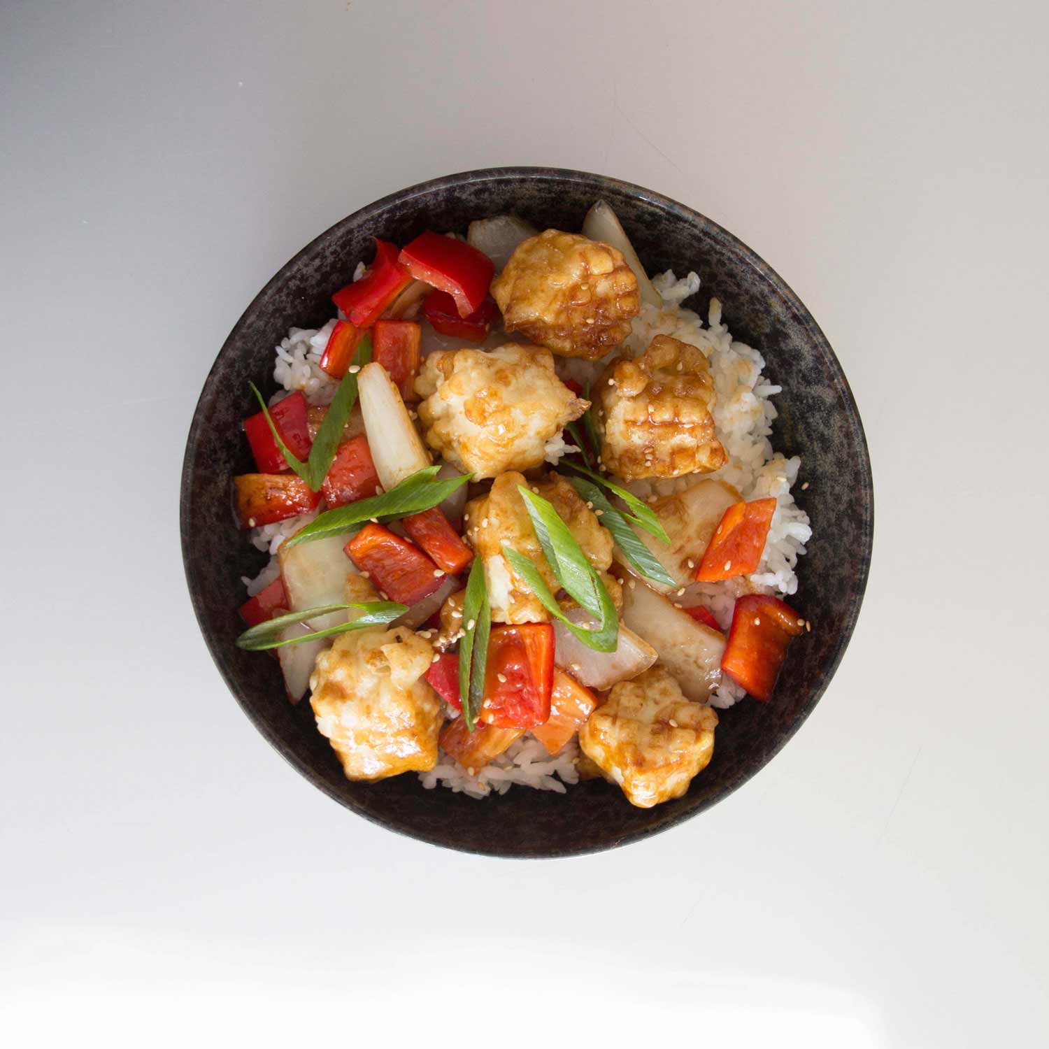 Glaced Tofu — Mittagsmenü bei Sushi Ninja